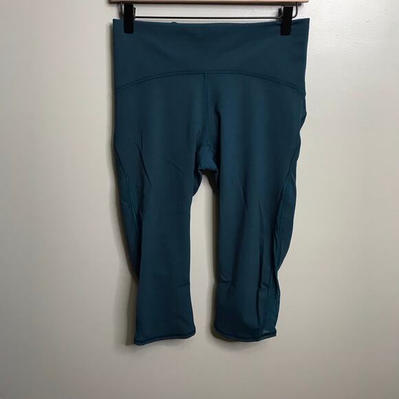 Lululemon Train Times Cropped Leggings Women's Size 8 - Picture 1 of 5